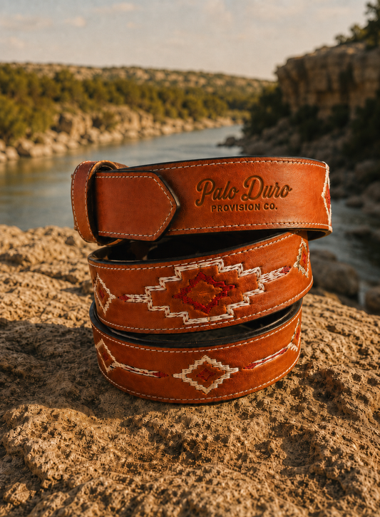 Palo Duro Leather Belt