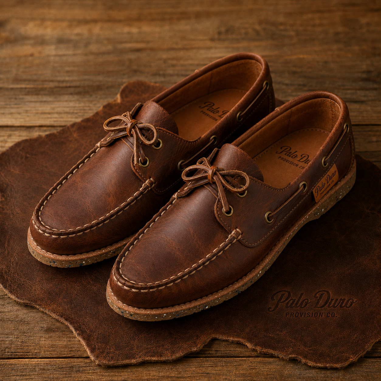 Palo Duro Leather Moccasin Shoes