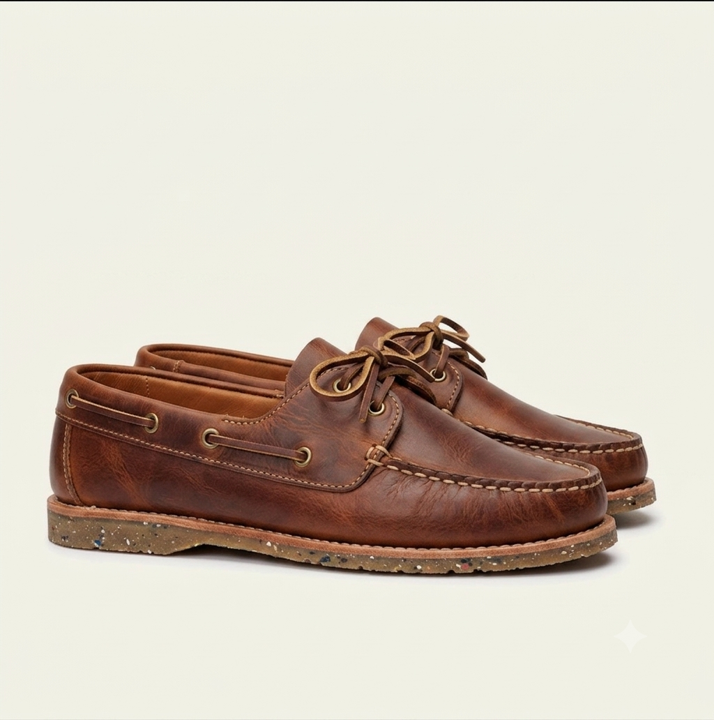 Palo Duro Leather Moccasin Shoes